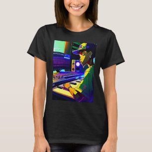 Lo fi hip hop chillhop chill beats aesthetics  47 T-Shirt