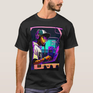 Lo fi hip hop chillhop chill beats aesthetics  49 T-Shirt