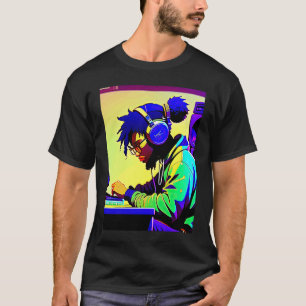 Lo fi hip hop chillhop chill beats aesthetics 54 T-Shirt