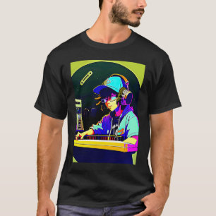 Lo fi hip hop chillhop chill beats aesthetics  58 T-Shirt