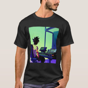 Lo fi hip hop chillhop chill beats aesthetics 7 T-Shirt