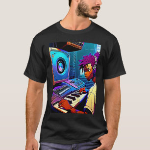 Lo fi hip hop chillhop chill beats aesthetics  85 T-Shirt