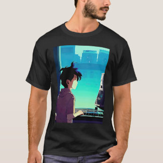 Lo fi hip hop chillhop chill beats aesthetics 99 T-Shirt