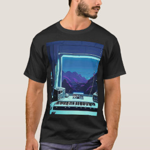 Lo fi hip hop chillhop chill beats boy aesthetics  T-Shirt