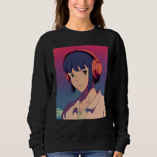 Lo fi hip hop chillhop chill beats lofi aesthetics sweatshirt