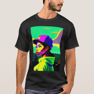 Lo fi hip hop chillhop chill beats lofi aesthetics T-Shirt