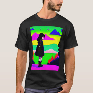 Lo fi hip hop chillhop chill beats lofi aesthetics T-Shirt