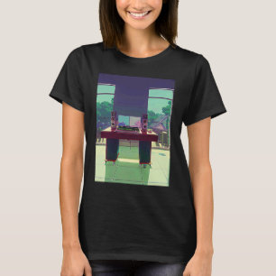 Lo fi hip hop chillhop chill beats lofi aesthetics T-Shirt