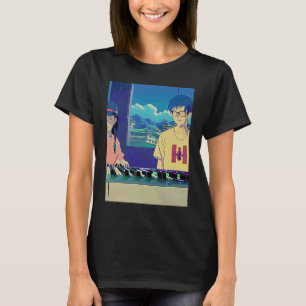 Lo fi hip hop chillhop chill beats lofi aesthetics T-Shirt