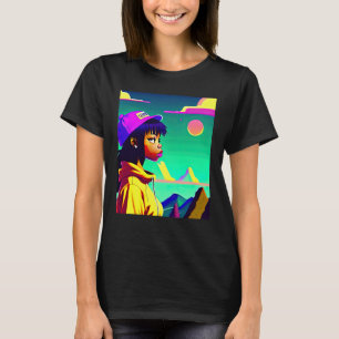 Lo fi hip hop chillhop chill beats lofi aesthetics T-Shirt