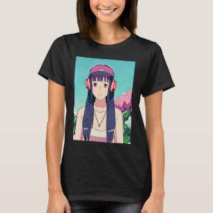 Lo fi hip hop chillhop chill beats lofi aesthetics T-Shirt