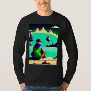 Lo fi hip hop chillhop chill beats lofi aesthetics T-Shirt