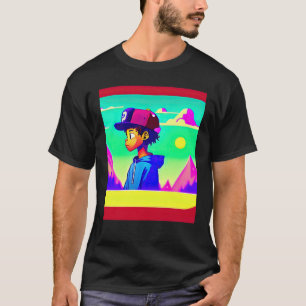 Lo fi hip hop chillhop chill beats lofi aesthetics T-Shirt