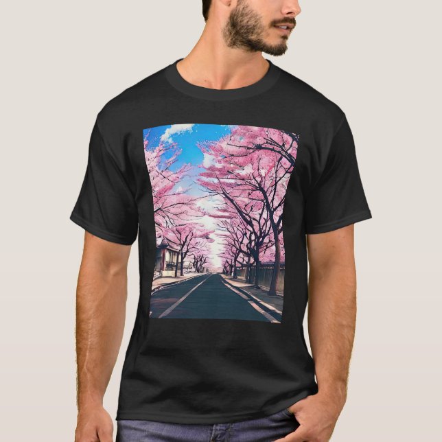 Lo fi hip hop chillhop chill beats lofi aesthetics T-Shirt (Front)