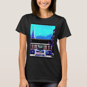 Lo fi hip hop chillhop chill beats lofi aesthetics T-Shirt