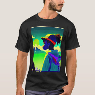 Lo fi hip hop chillhop chill beats lofi aesthetics T-Shirt