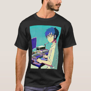 Lo fi hip hop chillhop chill beats lofi aesthetics T-Shirt