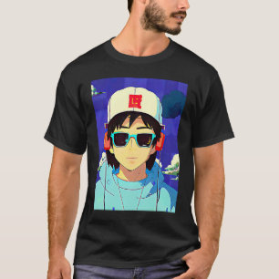 Lo fi hip hop chillhop chill beats lofi aesthetics T-Shirt