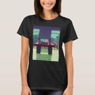 Lo fi hip hop chillhop chill beats lofi aesthetics T-Shirt