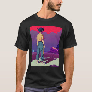 Lo fi hip hop chillhop chill beats lofi aesthetics T-Shirt