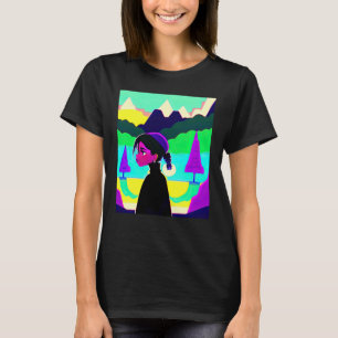 Lo fi hip hop chillhop chill beats lofi aesthetics T-Shirt