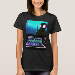Lo fi hip hop chillhop chill beats lofi aesthetics T-Shirt