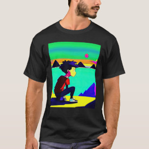 Lo fi hip hop chillhop chill beats lofi aesthetics T-Shirt