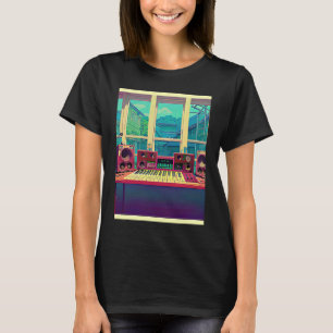 Lo fi hip hop chillhop chill beats lofi aesthetics T-Shirt