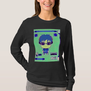 Lo fi hip hop chillhop chill beats lofi aesthetics T-Shirt