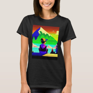 Lo fi hip hop chillhop chill beats lofi aesthetics T-Shirt