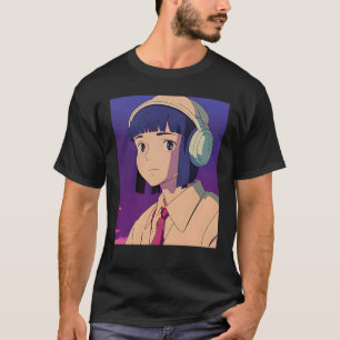 Lo fi hip hop chillhop chill beats lofi aesthetics T-Shirt