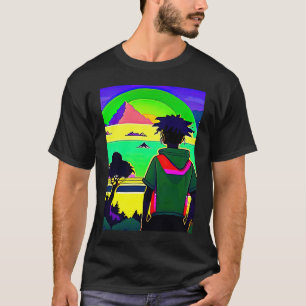 Lo fi hip hop chillhop chill beats lofi aesthetics T-Shirt