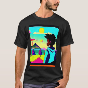 Lo fi hip hop chillhop chill beats lofi aesthetics T-Shirt