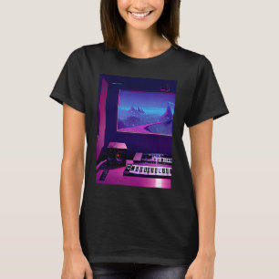 Lo fi hip hop chillhop chill beats studio aestheti T-Shirt