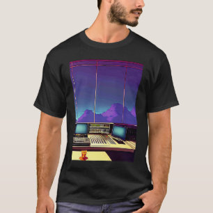 Lo fi hip hop chillhop chill beats studio aestheti T-Shirt