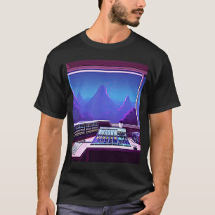 Lo fi hip hop chillhop chill beats studio aestheti T-Shirt