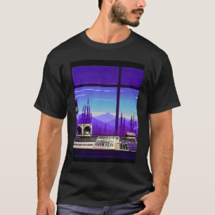 Lo fi hip hop chillhop chill beats studio aestheti T-Shirt