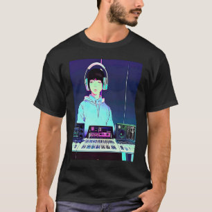Lo fi hip hop chillhop chill beats studio aestheti T-Shirt