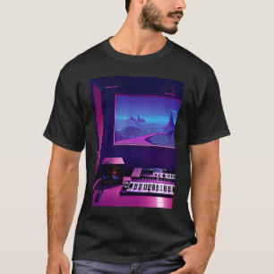 Lo fi hip hop chillhop chill beats studio aestheti T-Shirt