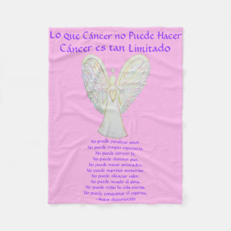 Lo que Cáncer no Puede Hacer Angel Chemo Blanket