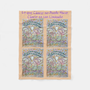 Lo que cáncer no Puede Hacer Angel Chemo Blankets
