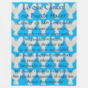 Lo que Cáncer no Puede Hacer Angel Chemo Blankets