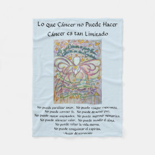 Lo que cáncer no Puede Hacer Angel Chemo Blankets