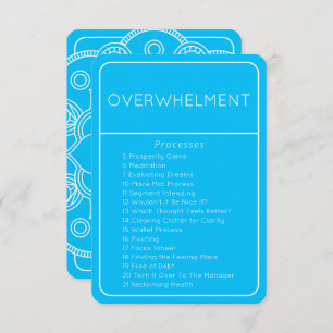 LOA Abraham Processes Overwhelment Blue Card