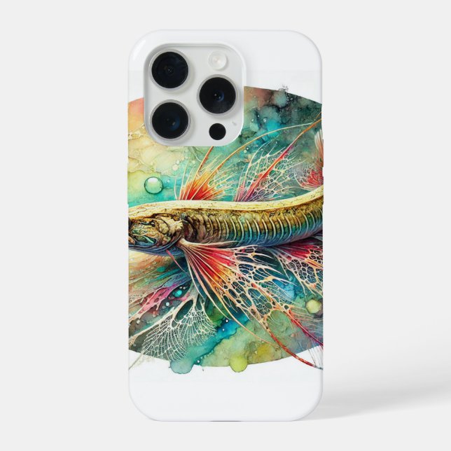 Loach in Light 290824AREF121 - Watercolor iPhone Case (Back)