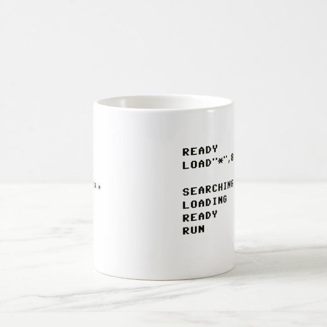 LOAD C64 COFFEE MUG (Center)