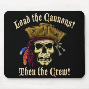 Load the Cannons Mouse Pad