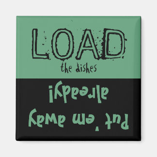 Load Unload FUNNY! Dishwasher  Magnet