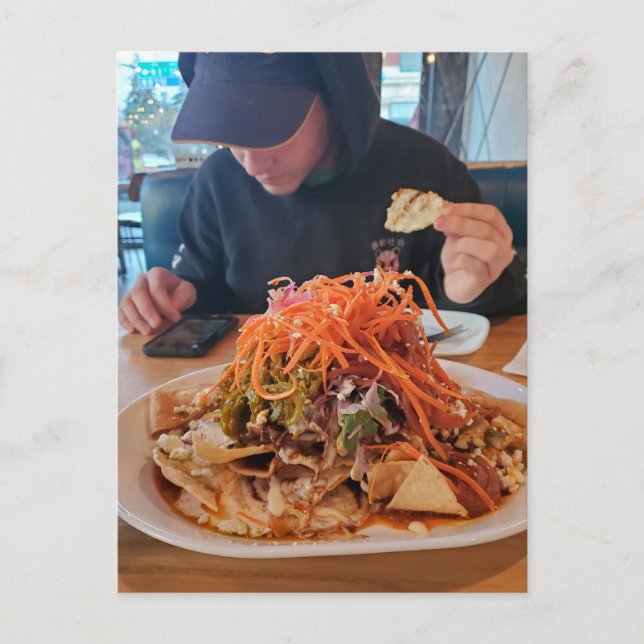 Loaded Nachos Postcard (Front)