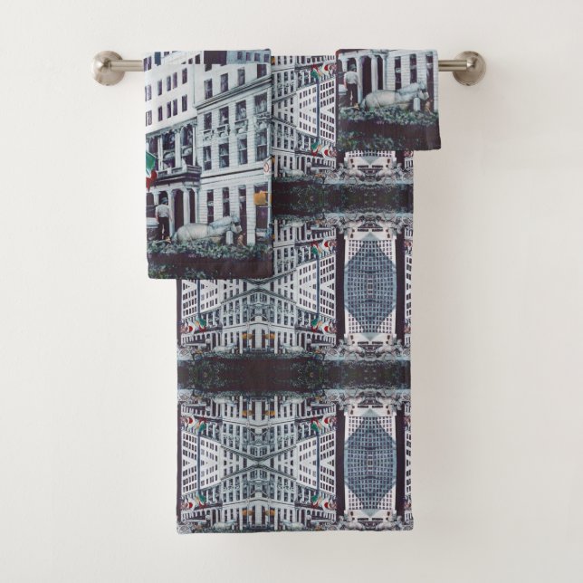 Loaded with Personal Imagery Bath Towel Set (Insitu)